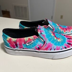 Tie dye vans